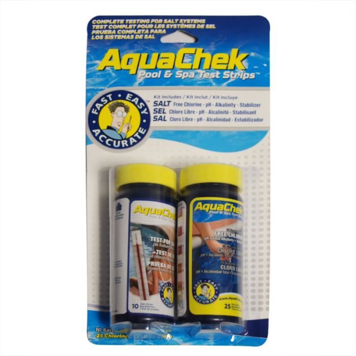 Kit testeur spécial électrolyse Aquachek de piscine
