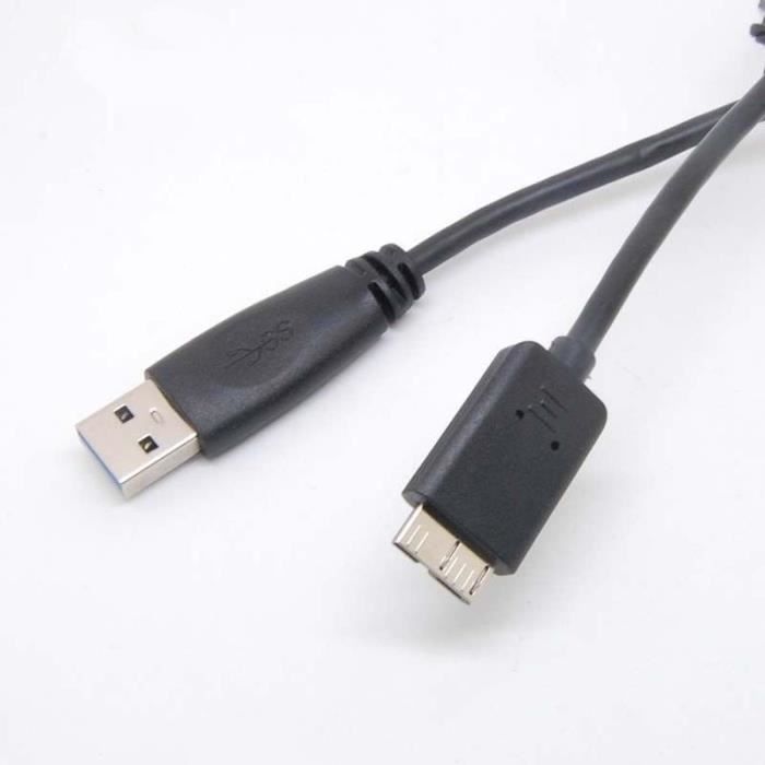 Cable disque dur externe USB 3.0 Seagate Samsung Sony toshiba WD Hitachi -  Cdiscount Informatique