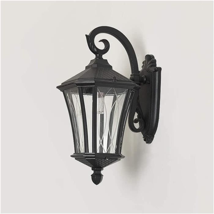 Lampe Solaire Extérieur Vintage Extérieur Montage mural Lumière 45cm