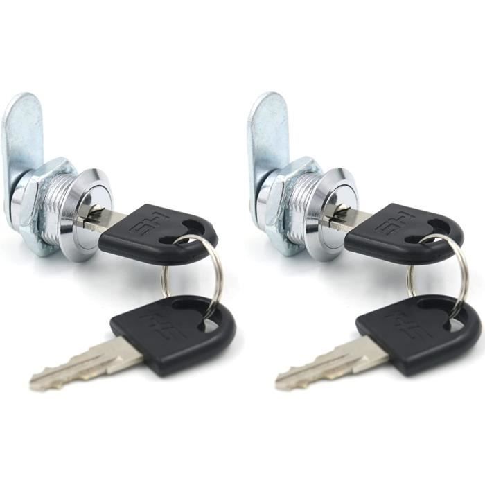 Serratura Per Cassetta Postale 16mm - Con Chiavi, In Metallo, Per Cassetti E Armadietti - Foto 13