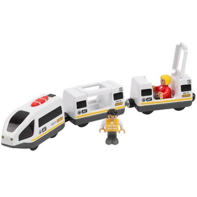 Train En Bois Magnétique éducatif – Wagons Chiffrés Colorés – Jeu De Construction Créatif Pour Tout-petits