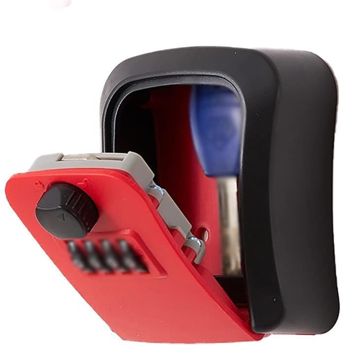 Coffre-Fort Biométrique Empreintes Digitales - Boîte Sécurisée Portable Pour Bijoux, Argent, Documents - 50 Empreintes + Code Morse