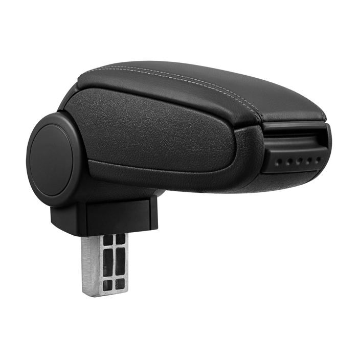 Accoudoir Central Rati Armster2 Pour Renault Zoe 2017-2019 - Argent - Avec Rangement - Réglable En Hauteur