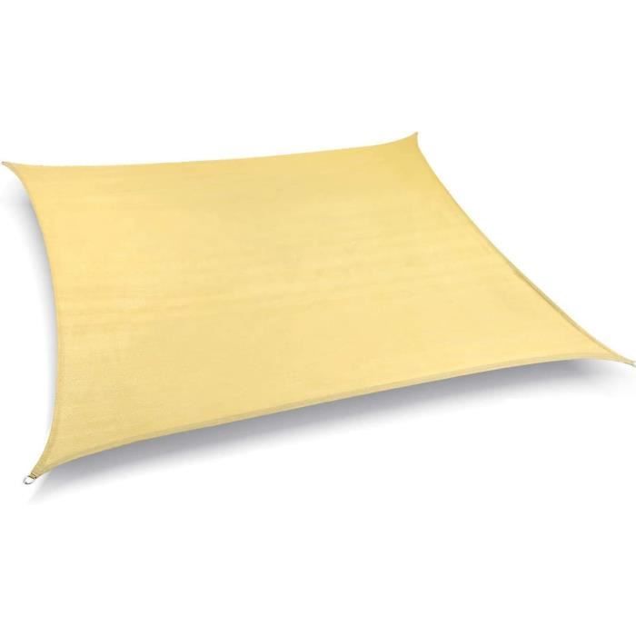 Voile D'ombrage Sunprotect - Carré/Rectangle - Anti-UV, Perméable à L'air Et L'eau