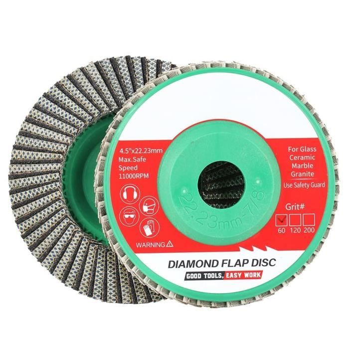Lot De 25 Disques à Lamelles 115mm P120 Pour Meuleuse D'Angle - Ponçage Puissant Métal, Bois & Inox