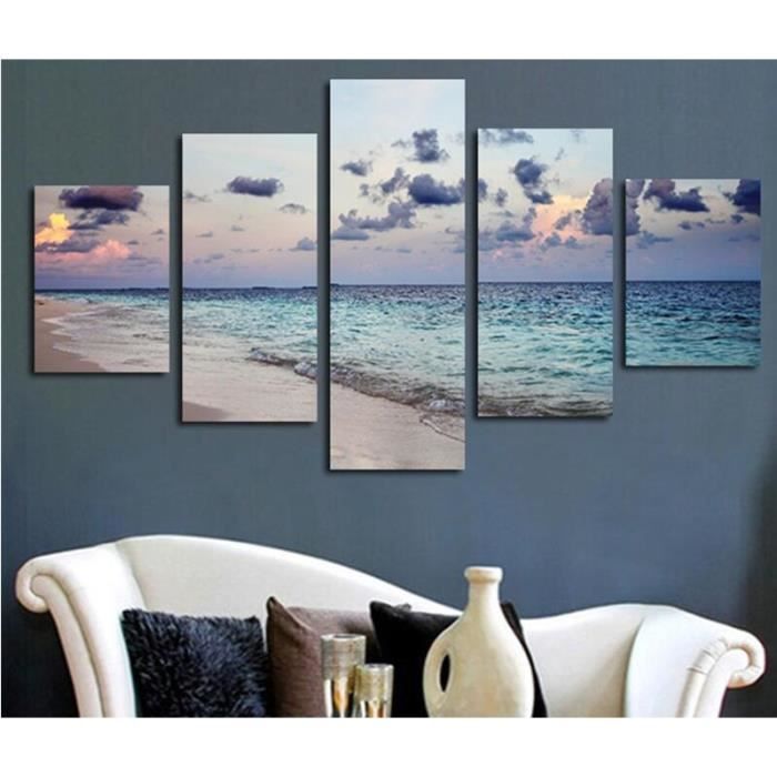 Sans Cadre Marin En Bois Palettes Hd Photo Sur Toile Peinture Des Motifs Mur Art Toile Peinture Peinture Sur Toile Achat Vente Objet Decoration Murale Soldes Sur Cdiscount Des