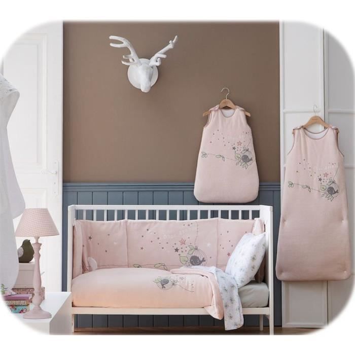 Tour De Lit Gazouillis Dimension 60 1 Cm Cdiscount Puericulture Eveil Bebe