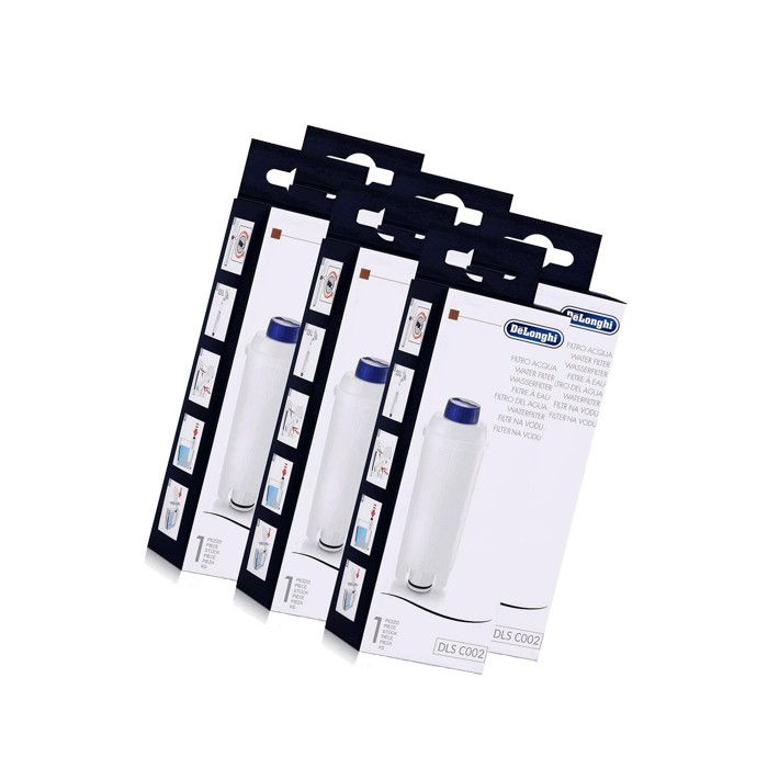 Lot de 6 filtres à eau ECAM Cafetière Expresso DELONGHI