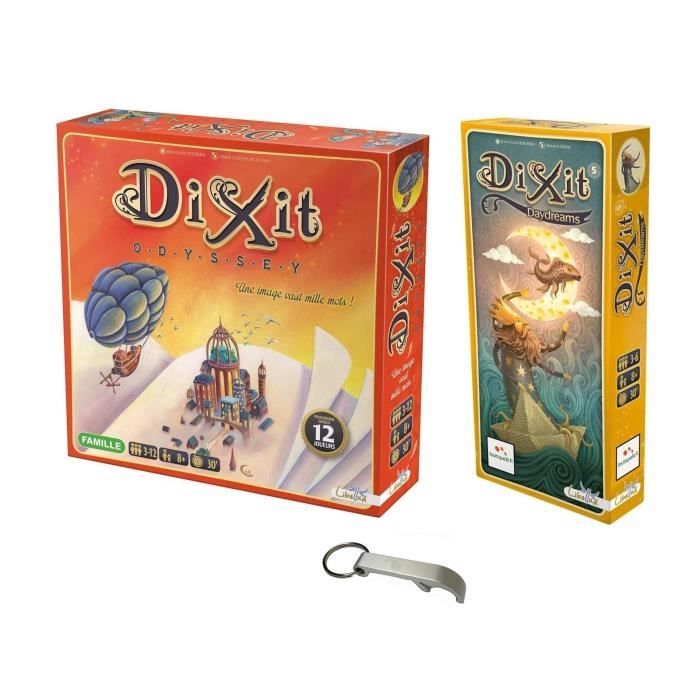 Jeu de société - Dixit - Odyssey + Extension Daydreams - 2 joueurs ou plus  - 30 min - 8 ans - Cdiscount Jeux - Jouets