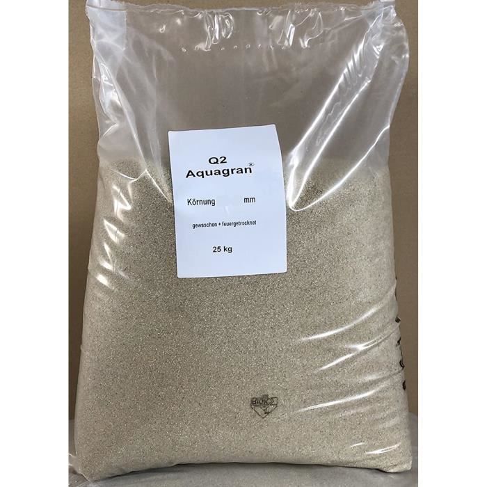 Sable Quartz Mituso 25kg - Granulométrie 0.4-0.8mm Pour Filtre Piscine