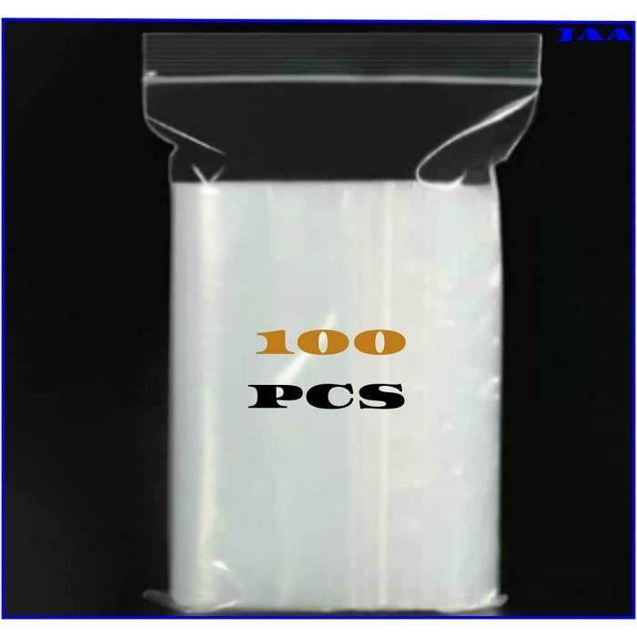 100 Sachets Adhésifs A3 45x32 Cm Doumneou - Transparents Refermables