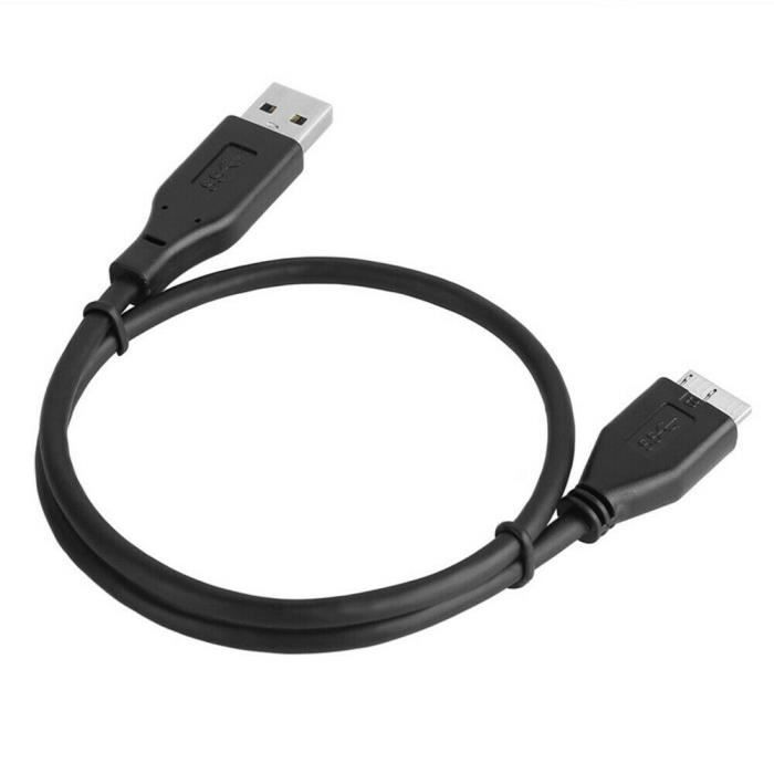 Pour WD Elements Portable disque dur USB 3.0 données câble cordon fil accessoires [CB7020C