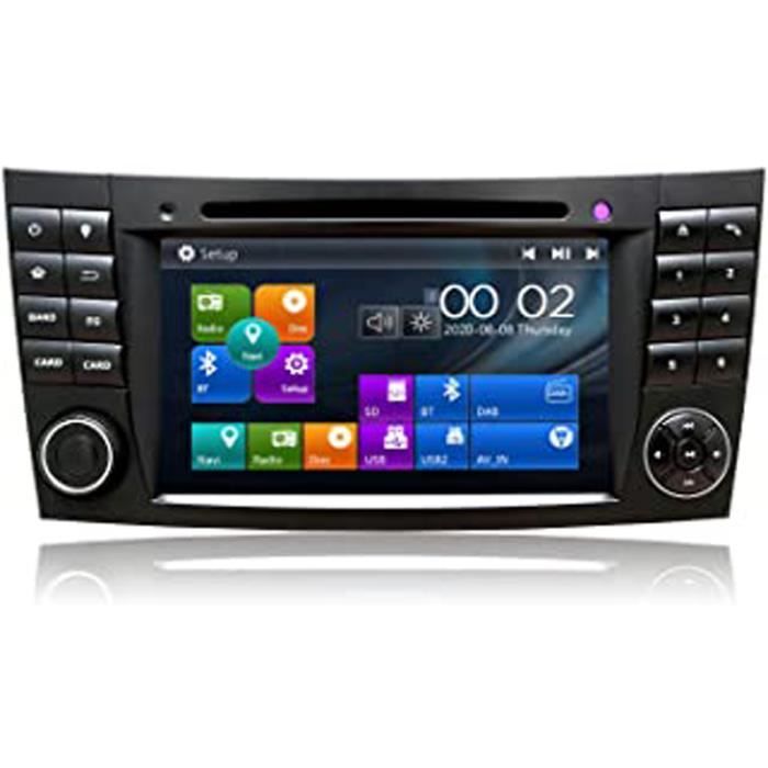 Autoradio Stereo Pour Mercedes Benz Classe E W211 Cls W219 Dans Le Tableau De Bord 7 Pouces Gps Navigator Double Din Head Unit Suppo Achat Vente Installation Autoradio Autoradio Stereo Pour Cdiscount