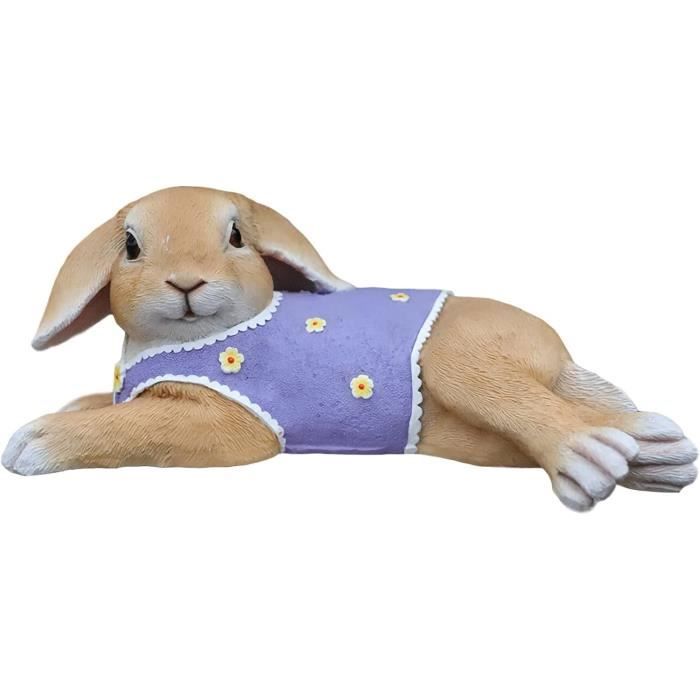 Statues De Jardin En Résine,Statue Jardin Exterieur,Décoration Jardin,Statue Animaux,Figurines D