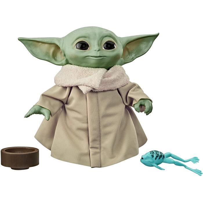 Star Wars The Mandalorian Figurine Electronique The Child Bebe Yoda De Cm Cdiscount Jeux Jouets