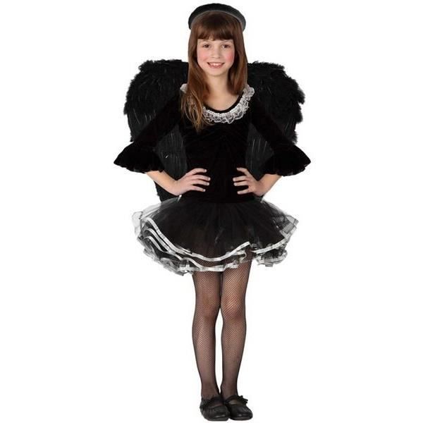 Déguisement d'Ange noir enfant 46 ans Cdiscount Jeux Jouets