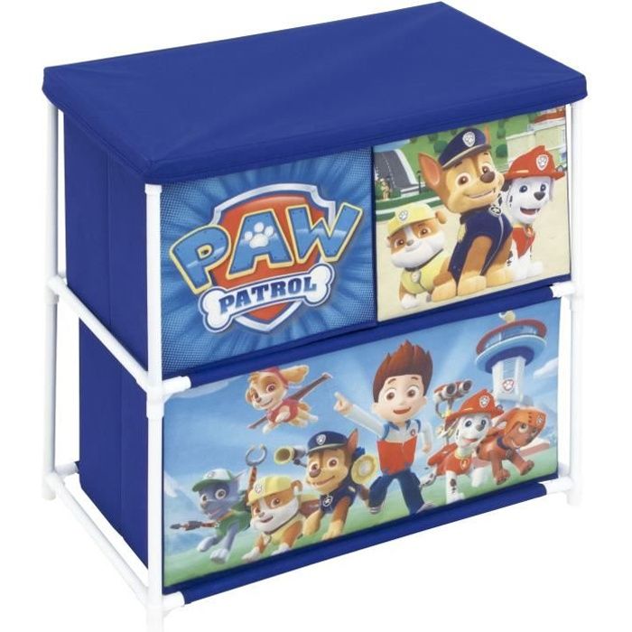 Pat Patrouille Meuble De Rangement 3 Tiroirs Achat Vente Boite De Rangement Cdiscount