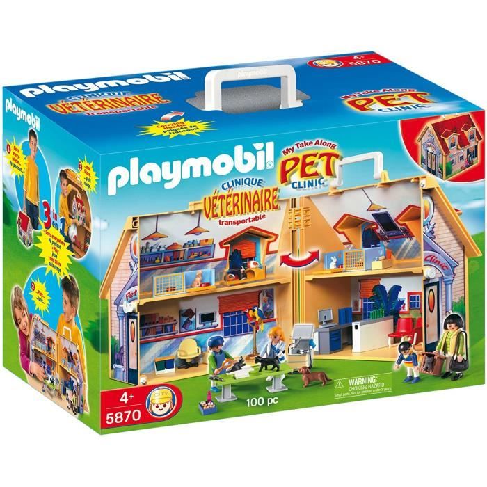 Jeux de construction Playmobil 5870 - Jeux de construction - Clinique Vétérinaire 51783