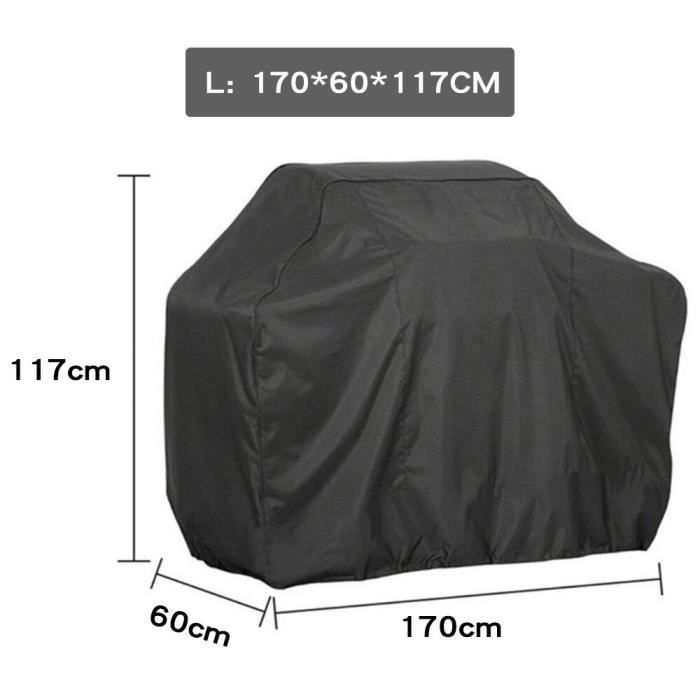 Housse De Gril à Granulés De Bois Robuste Pour Une Protection Contre Tous Les Temps