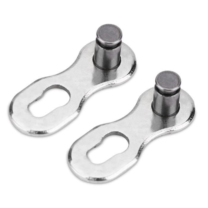 Maillon Principal Chaîne 415 - Lot De 5 - Pour Moteur 2 Temps Vélo Motorisé - Acier Carbone - Pièce Rechange