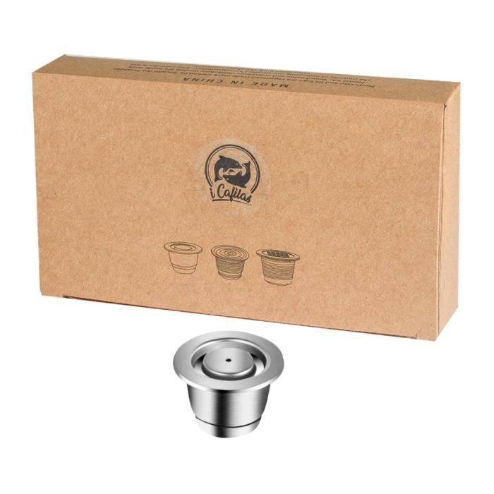 Capsules Café Réutilisables Recoff - Lot De 3, Compatibles Nespresso, Lavables - 6