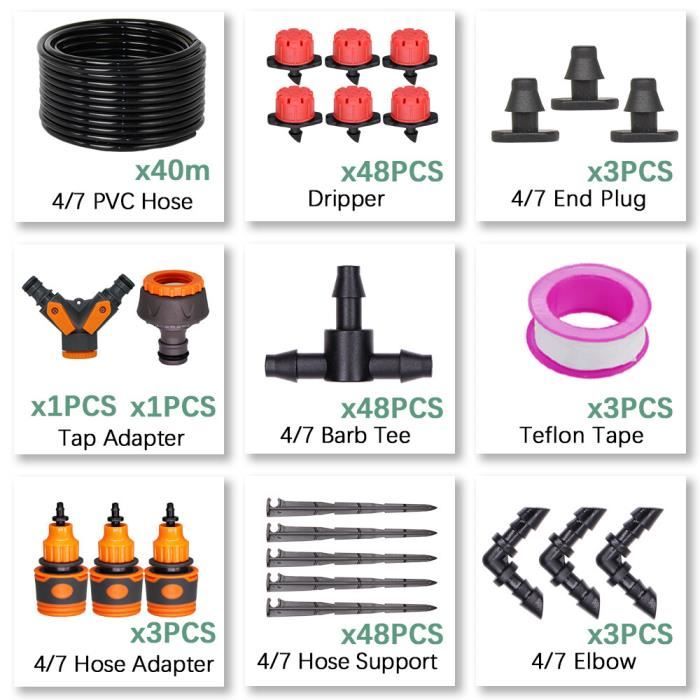 Raccord De Réparation SNAPLOC 6622010 Pour Tuyau PVC 1 Pouce - Couplage Rapide, PVC, Pour Fuites Ou Remplacement, Neuf