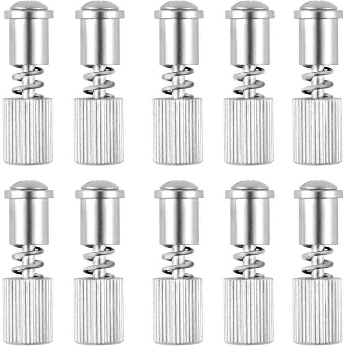 Lot De 10 Pinces à Ressort En Acier - Taille 28 Mm (ou Autre) - Pour Rangement Outils, Balais, Tuyaux - 4