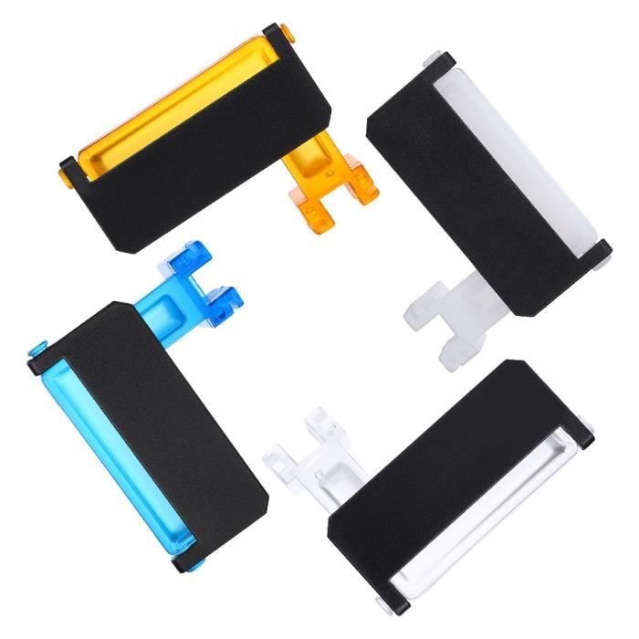 Mcoplus DF6500 - Difusor De Flash Multicolor 4 En 1, Mini Flash