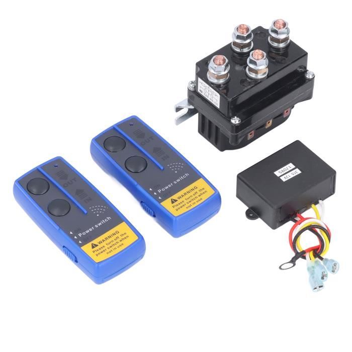 Relais De Solénoïde De Contacteur Avec Télécommande Pour Treuil Électrique ATV UTV 12V