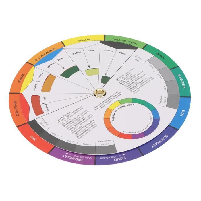 Roue Chromatique Mcbazel 3 En 1 - Cercle Des Couleurs Pour Artistes, Débutants Et Écoles