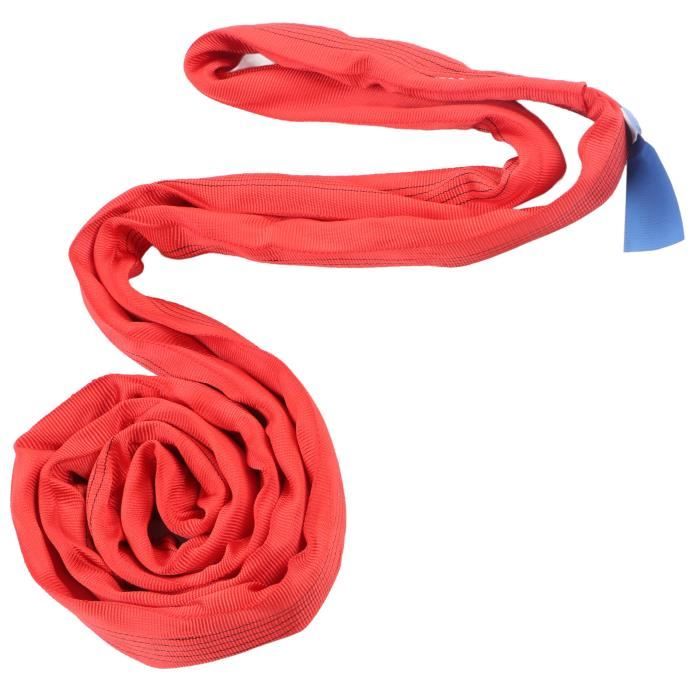 Dawnerz Sangle De Levage à Boucle 3000 Kg - 4 M Polyester - WLL Direct 3000 Kg