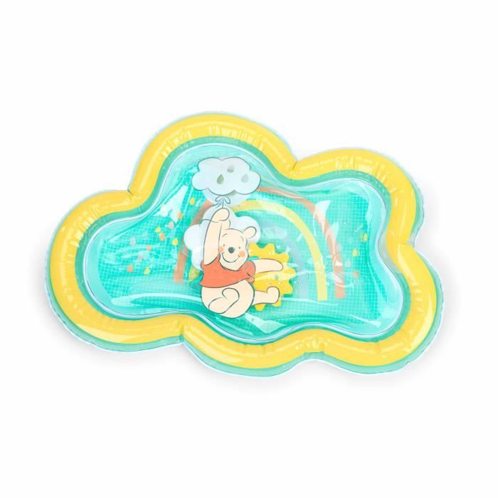 DISNEY BABY WINNIE Tapis d'eau pour bébé jeu sensoriel et d'éveil​ gonflable facile à nettoyer pliable dès la naissance