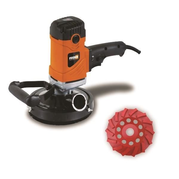 Feider Ponceuse A Beton 1500w Achat Vente Ponceuse