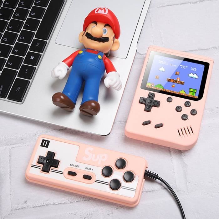 Mini Console Gameboy Rétro - 800 Jeux, écran 3.5", Connexion TV, 2 Joueurs - 3