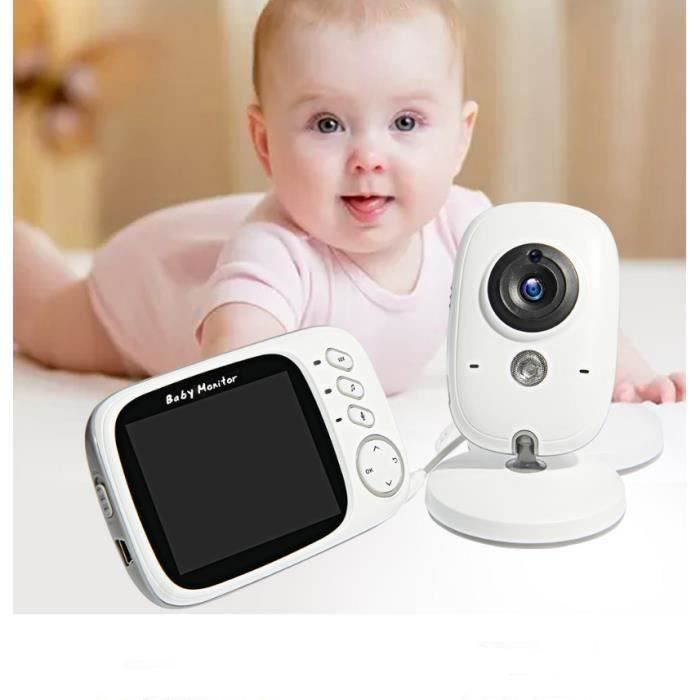 Moniteur Video Sans Fil Pour Bebe Systeme De Camera Pour Surveiller Le Sommeil De L Enfant Avec Ecran De 8 12 Cm 3 2 Po Et Haut P Cdiscount Puericulture Eveil Bebe