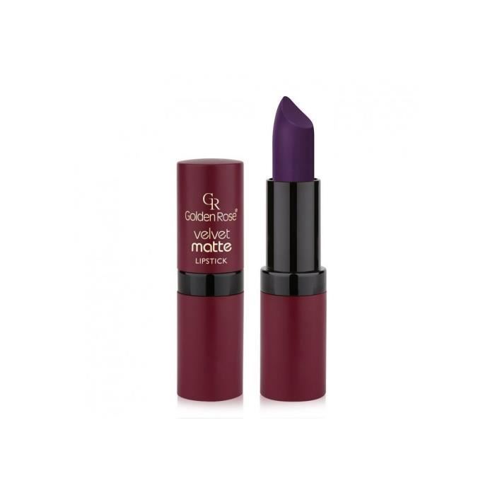 Golden Rose Rouge à Lèvres Mat Velvet Matte N 28 Beauté Et Parfum