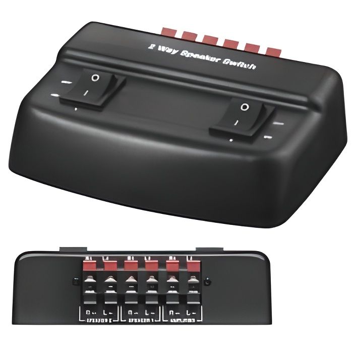 Boîte De Commutation Pour Haut-parleurs – Switch Box – Noir – Universel – Occasion