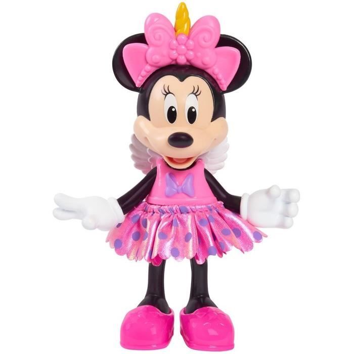Minnie, Figurine Fashion articulée 15 cm, 14 pièces , Thème Licorne, Jouet pour enfants dès 3 ans, MCN282