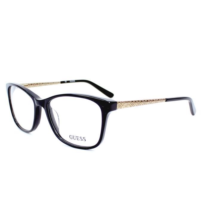 Lunettes De Vue GUESS GU50121 – Couleur Gris Mat, Taille 53/16/145, Garantie 2 Ans