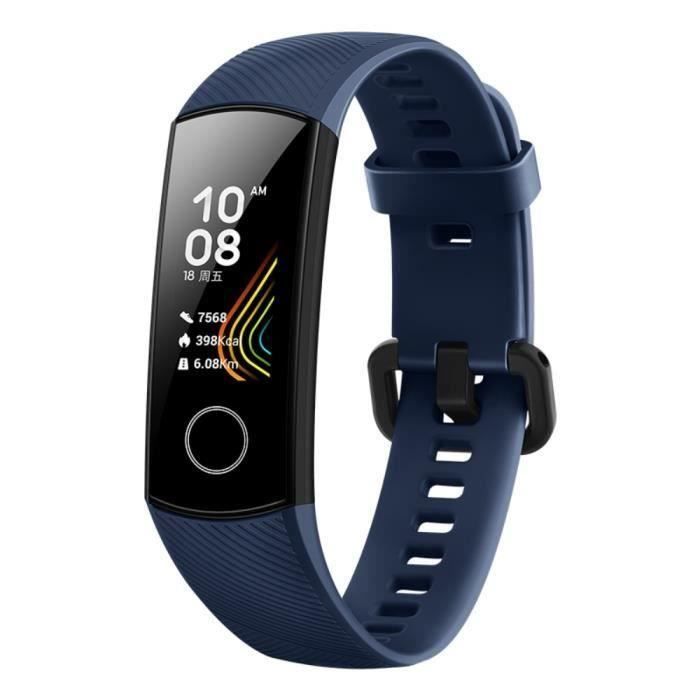 Honor Band 5 Huawei-Montre Connectée GPS-Bracelet-Bleu - Achat montre  connectée pas cher, avis et meilleur prix - Cdiscount