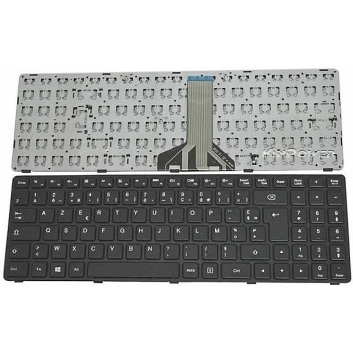 Clavier Lenovo Ideapad 100 15ibd 80qq Francais Azerty Cdiscount Informatique