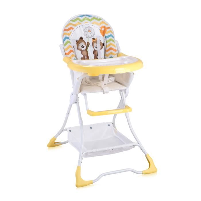Chaise Haute Pour Bebe Bravo Jaune Lorelli Cdiscount Pret A Porter