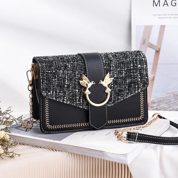 Sac à main Femme /Sac bandoulière Femme très Tendance Chic en Cuir