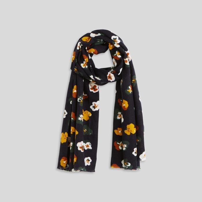 MONOPRIX - Echarpe imprimé - MARINE - Feminin - Achat / Vente echarpe -  foulard 3614912251282 - Soldes sur Cdiscount dès le 20 janvier ! Cdiscount