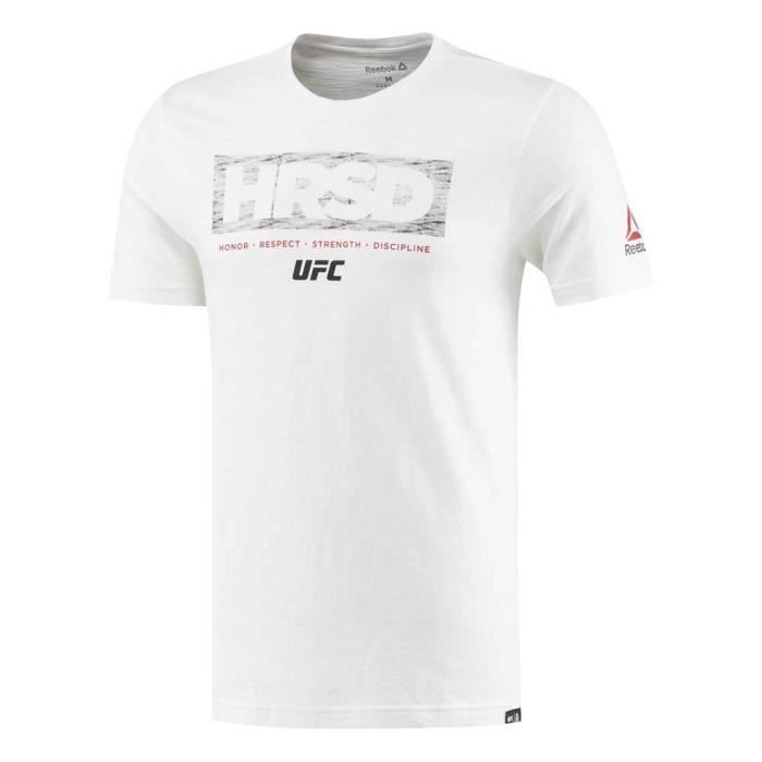t shirt ufc reebok pas cher