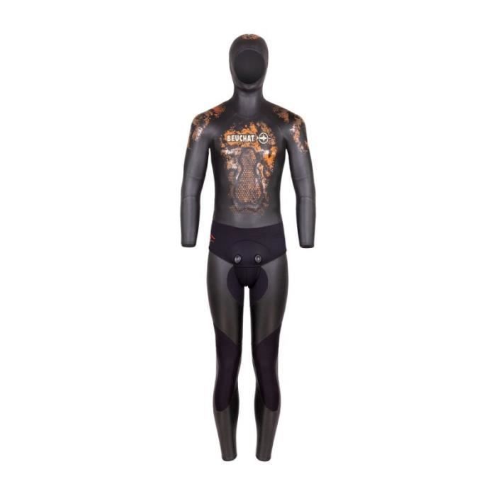 Veste de plongée Beuchat Elite 7 mm - noir/orange - XS Veste de plongée Beuchat Elite 7 mm - noir/orange - XS