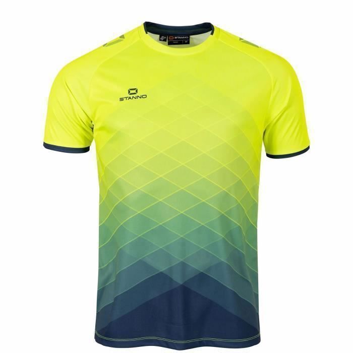 Chemise de football Stanno Altius - Jaune - L - Respirant - Coutures doubles