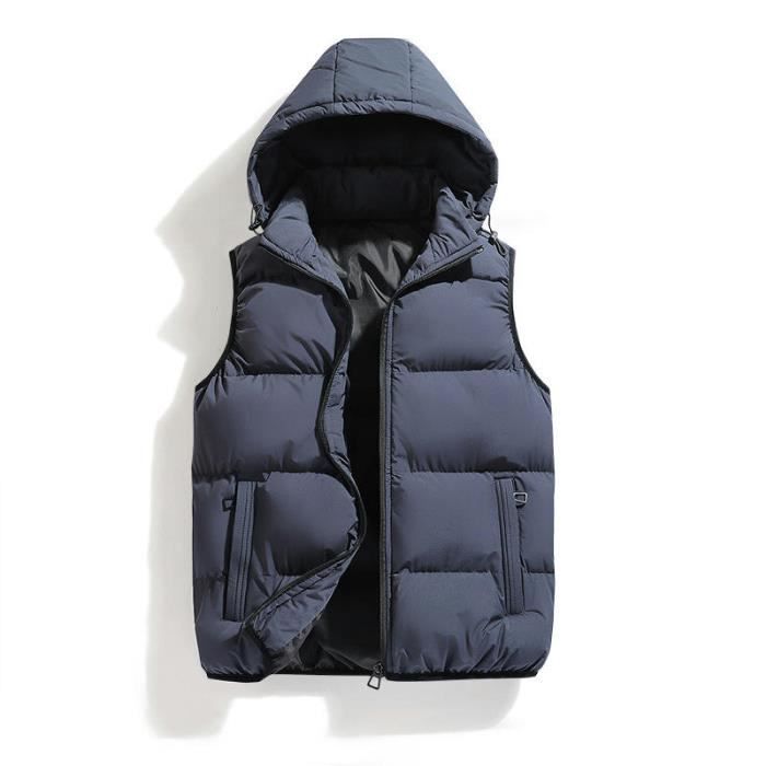 Veste capuche sans manche homme outlet
