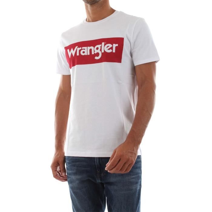 LOGO TEE T-SHIRT Homme WHITE White 
