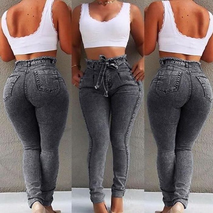 Pantalon slim best sale femme grande taille